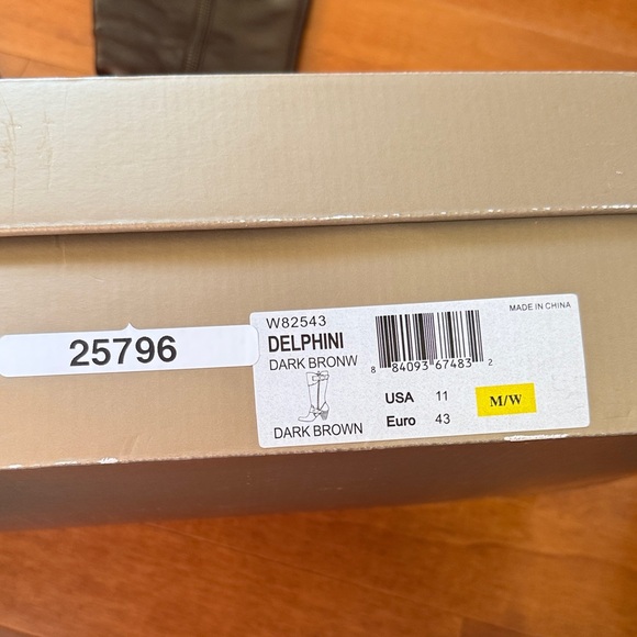 Born Dark Brown Heeled Boots - Picture 2 of 13